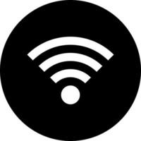 Wifi vector icono estilo