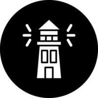 Lighthouse Vector Icon Style