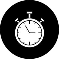 Stopwatch Vector Icon Style