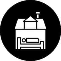 Accommodation Vector Icon Style