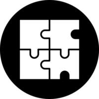 Puzzle Vector Icon Style