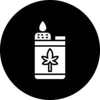 Cbd Vaping Vector Icon Style