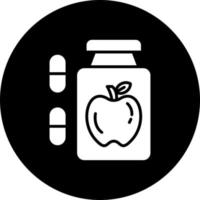 Dietary Food Supplements Vector Icon Style