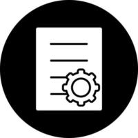 Documents Management Vector Icon Style