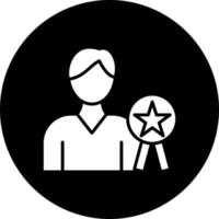 Rewarding Employees Vector Icon Style