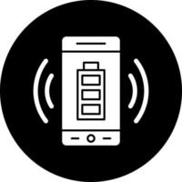 Wireless Charging Vector Icon Style