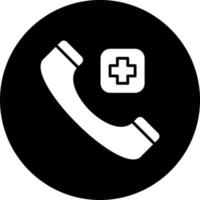 Emergency Call Vector Icon Style