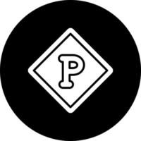 Parking Vector Icon Style