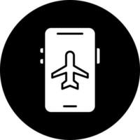 Mobile Airplane Mode Vector Icon Style