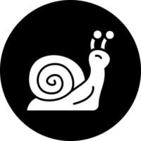 caracol vector icono estilo