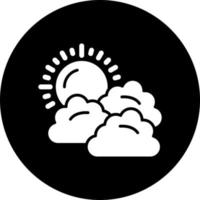 Cloudy Vector Icon Style