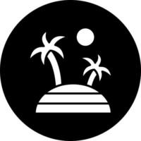 Island Vector Icon Style