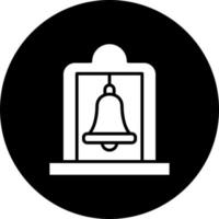 Bell Tower Vector Icon Style