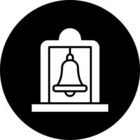 Bell Tower Vector Icon Style