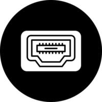 Hdmi Port Vector Icon Style