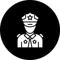 Security Guard Vector Icon Style