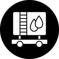 Oil Tank Vector Icon Style