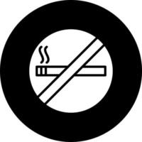 o de fumar vector icono estilo