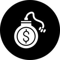 Debt Vector Icon Style