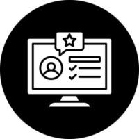 Online Service Vector Icon Style