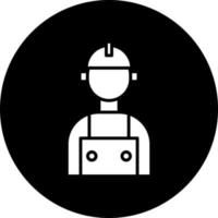 Electrician Vector Icon Style