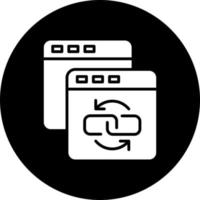 2433 - Backlink Vector Icon Style