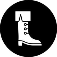 Boot Vector Icon Style