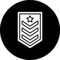 Army Chevron Vector Icon Style