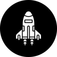 Spacecraft Vector Icon Style