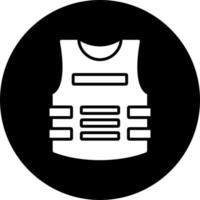 Bulletproof Vest Vector Icon Style