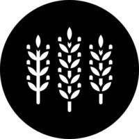 Wheat Vector Icon Style