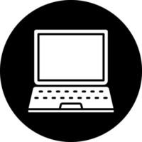 Laptop Vector Icon Style