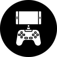 Mobile Game Console Vector Icon Style