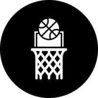 baloncesto vector icono estilo