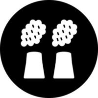 Air Pollution Vector Icon Style