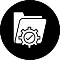 Data Management Vector Icon Style