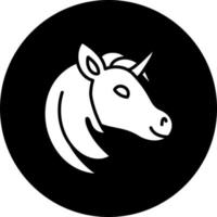 unicornio vector icono estilo