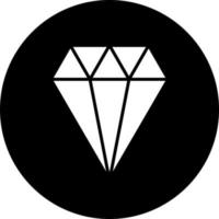 diamante vector icono estilo