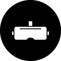 VR Glasses Vector Icon Style