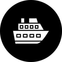 crucero vector icono estilo