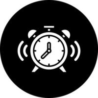 Alarm Clock Vector Icon Style