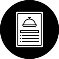 Daily Menu Vector Icon Style
