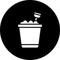 Sand Bucket Vector Icon Style