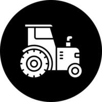 tractor vector icono estilo