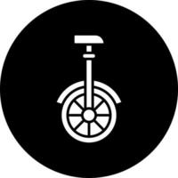 Monocycle Vector Icon Style