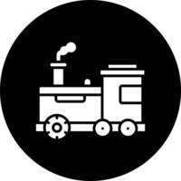 Steam Train Vector Icon Style