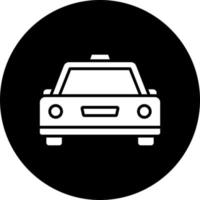 Taxi vector icono estilo