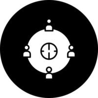User Connection Vector Icon Style