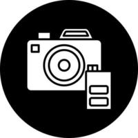 Camera Battery Vector Icon Style