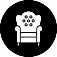 Armchair Vector Icon Style